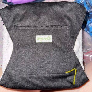 Wegreeco Washable Male Dog Belly Wrap - Pack of 7 - BLACK